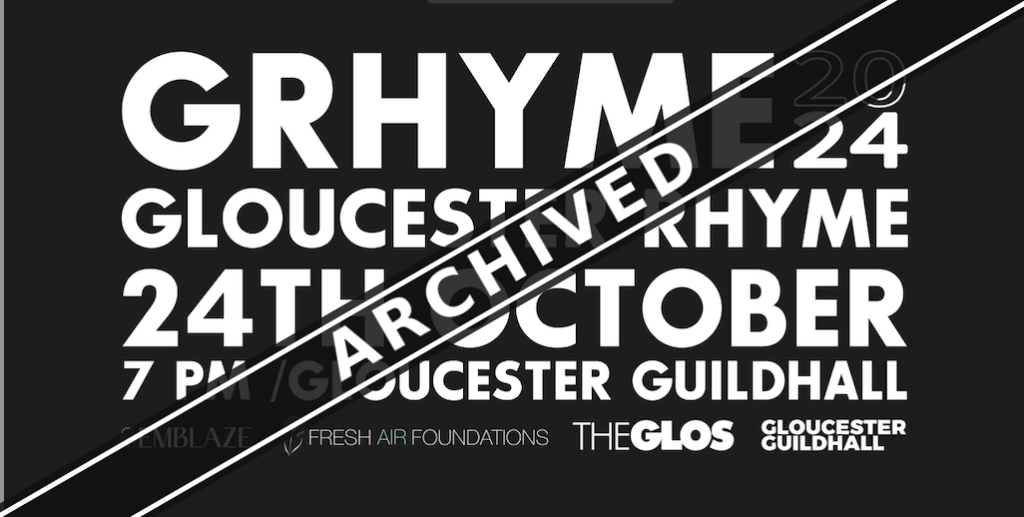 Grhyme 2024 banner, archived